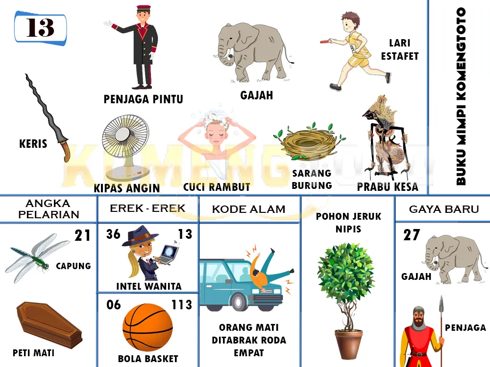 buku mimpi erek erek togel 13